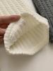 Women's Japanese Style Gray Knitted Wool Leg Warmers: Autumn/Winter Yoga Pants Accessories