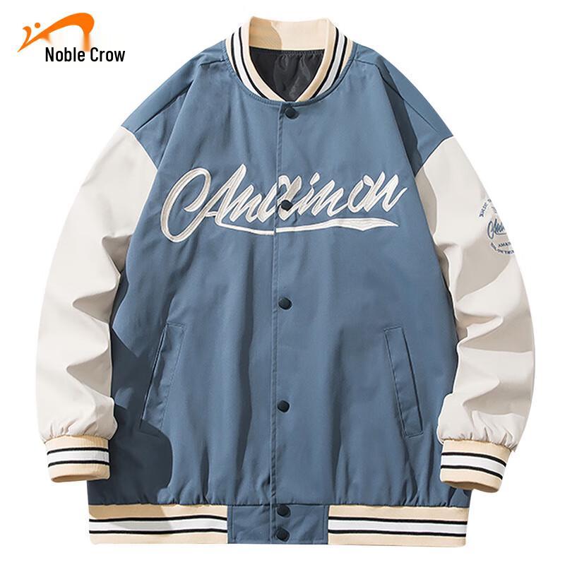 

Guirenniao Unisex Autumn Casual Baseball Jacket XL