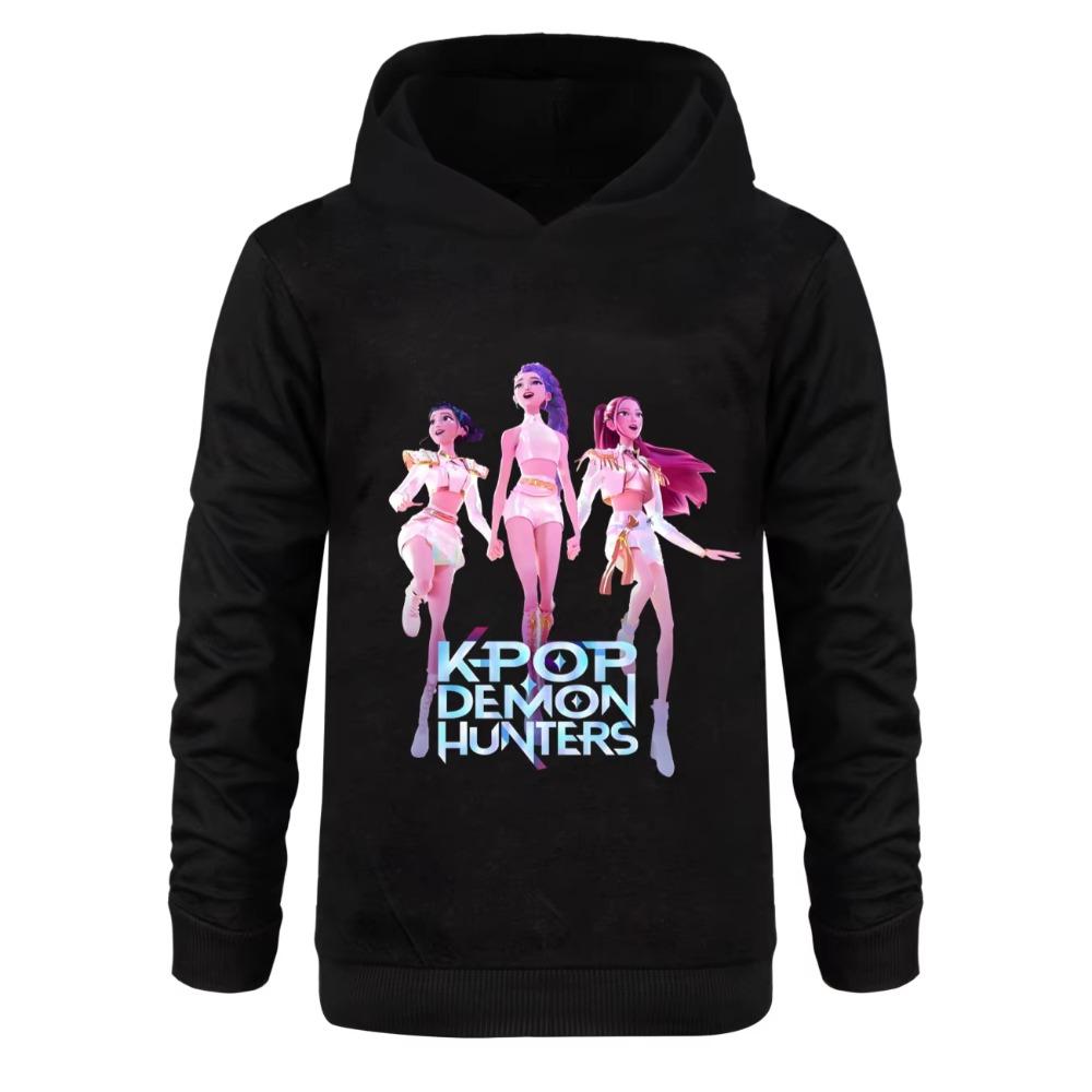 Fashion Printed Sweatshirt Casual Loose Versatile Hoodies Sweatshirts Girls