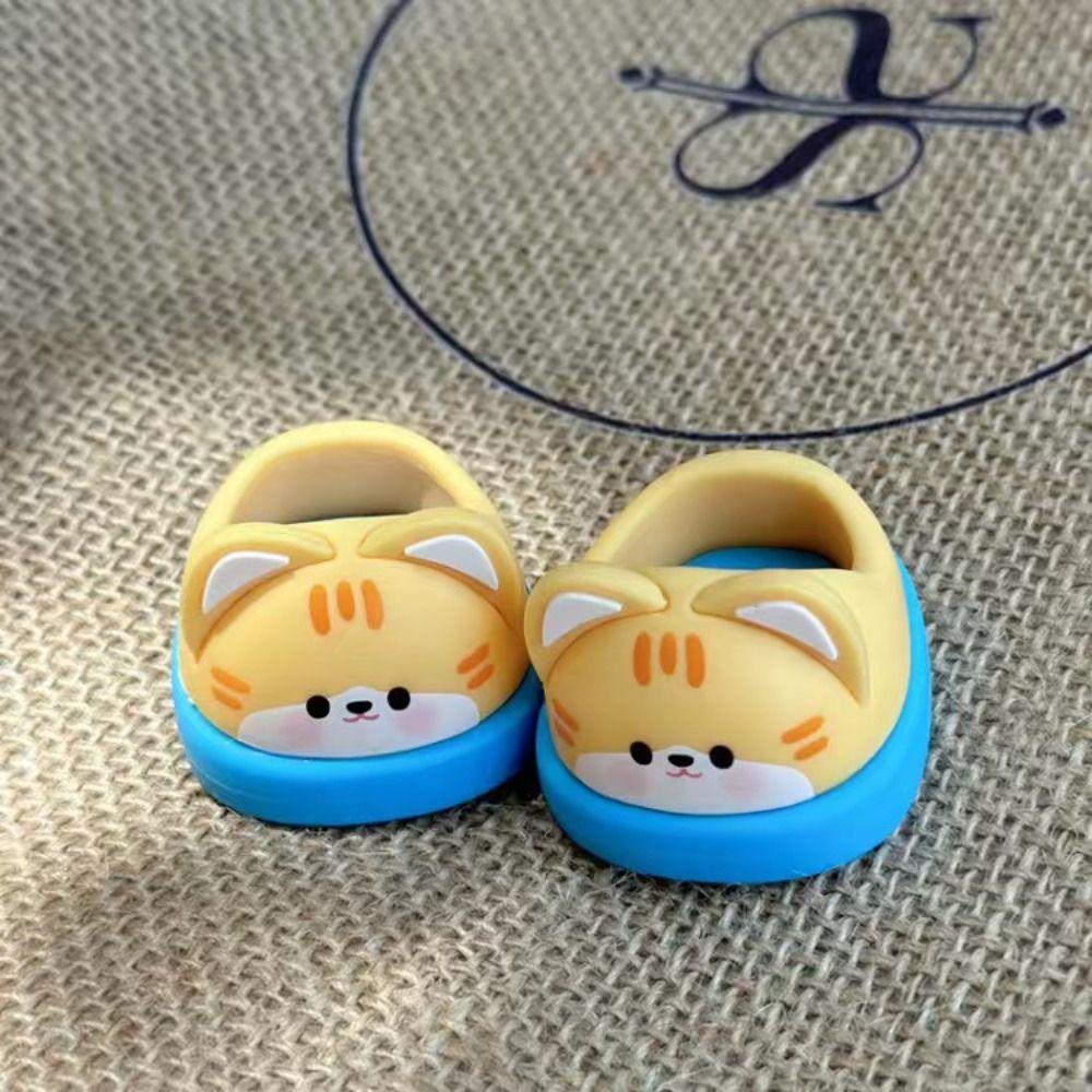 Animal Standing Cotton Doll Shoes Lovely Mini Doll Board Shoes Cute Doll Accessories  Girls