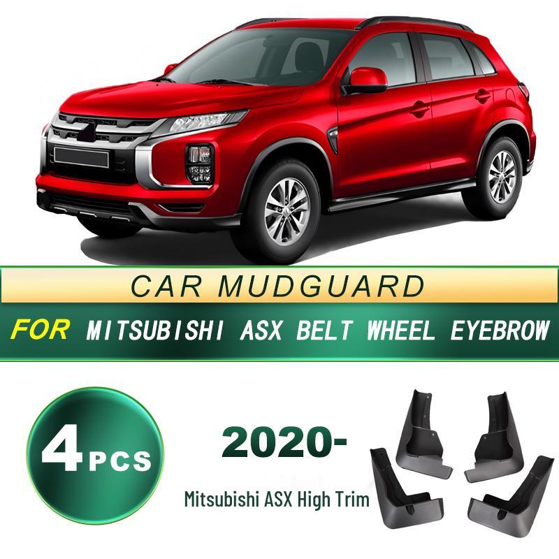 Mud Flaps for 2020 Mitsubishi ASX - Soft Rubber Mudguard Skin, Enhanced Accessories