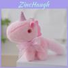 Adorable Porte-clés Licorne en Peluche Avec Rembourrage Doux en Coton PP Dans Diverses Couleurs