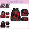 Spiderman Kids Backpack Set With Breathable Oxford Fabric For School Use