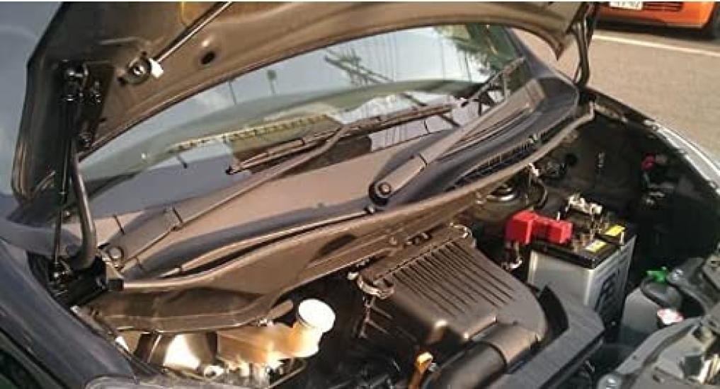 Bonnet Hood Damper for Suzuki Solio Shock Absorbers with Gas Custom Parts for DIY Car Modifications and Right with Japanese Instructions AML-CR