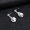 Leaf Shaped Elegant Bridal Jewelry Necklace Set for Evening Gown