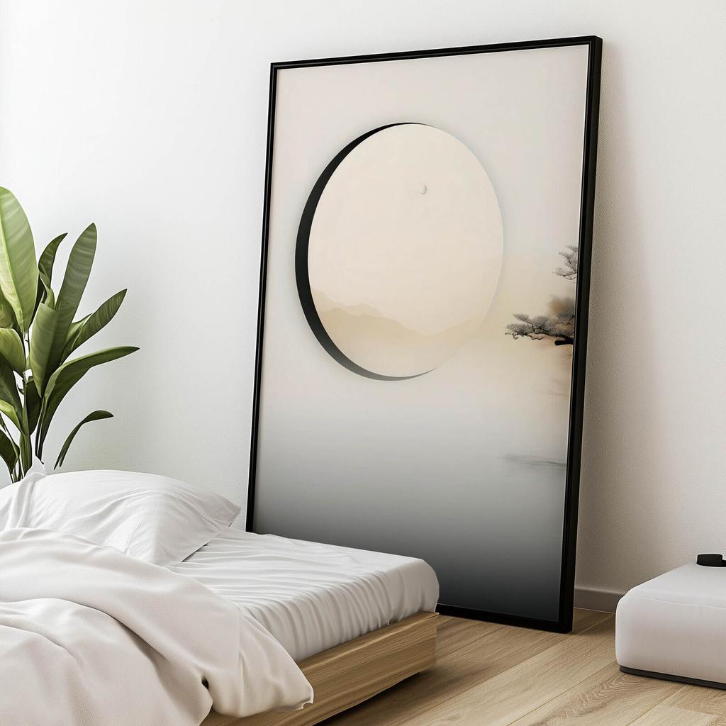 The Essence of Balance The Essence of Balance, 30X40 Cm, White Wooden Frame, 230 Gsm Matte Paper