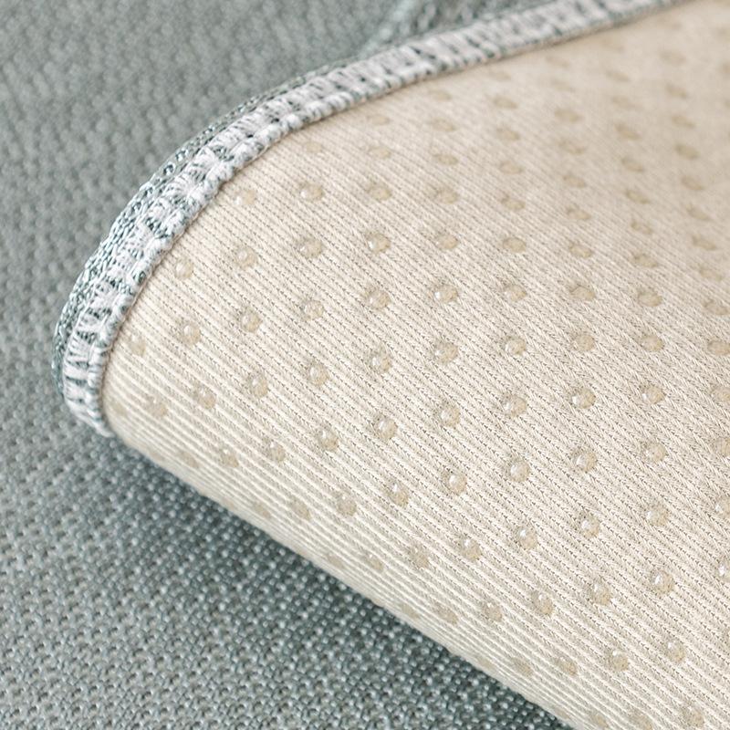 Ice Silk Sofa Cushion Summer Summer Summer Mat Non-Slip Affordable Luxury Style Cushion All-Inclusive Modern Simple Solid Color Universal Cover Towel