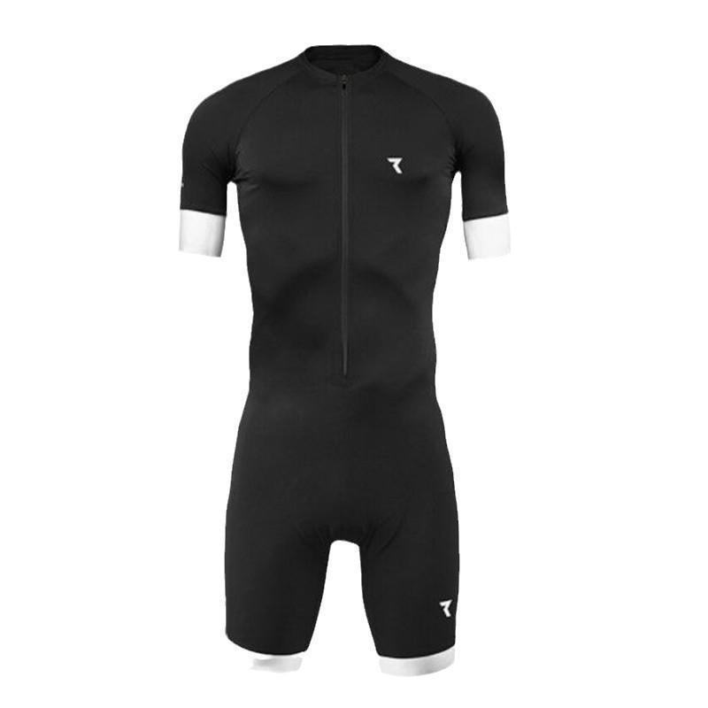 RYZONG Cycling Suit One-piece Men's Short-sleeved Silicone Cushion Outdoor Competition Bicycle Equipment