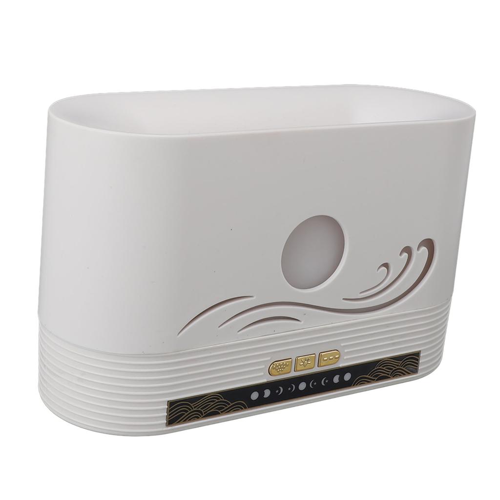 Flame  Diffuser Humidifier 250ml Simulated Flame Aromatherapy  Mist Diffuser for Living Room
