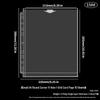 Hochtransparentes Loseblatt-Polaroid-Album – 3-in- & 5-in-Kartenfächer, quadratischer Kartenhalter, verdickte Seiten