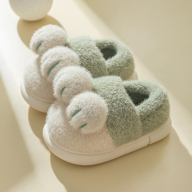 Children's Autumn and Winter Household Indoor Bag and Cotton Slippers