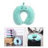 Animal Travel Pillow Comfortable Neck Pillow with Unicorns Eye Mask for Business