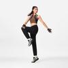 Li Ning Fitness Series Loose Logo Stitching Sports Pants Women bottoms AKLW050-1