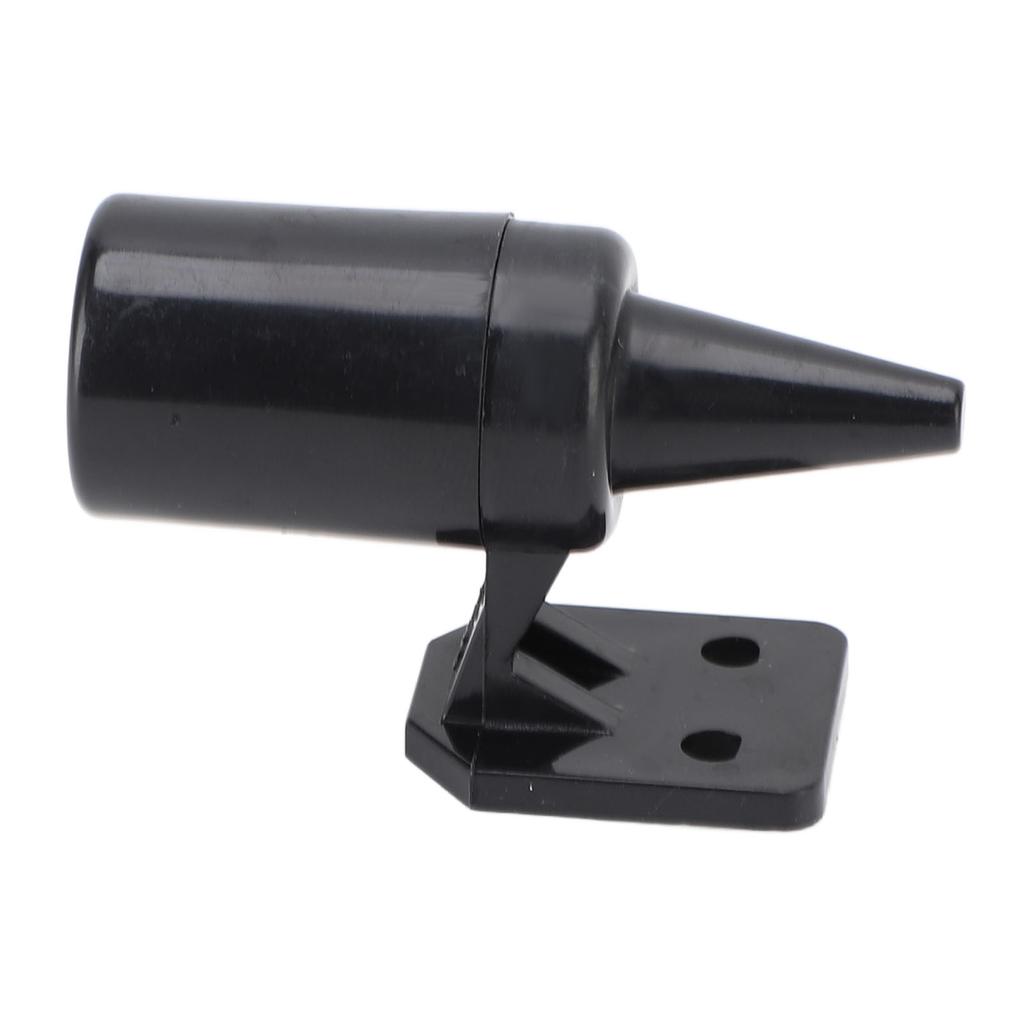 1 Pair Deer Whistle Deer Warning Whistle Device for Cars Trucks Vehicles Motorcycles Black