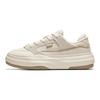 Anta Cookie Bean alla Moda Casual Suola Spessa Rialzanti Antiscivolo Resistenti all'Usura Scarpe da Skate Basse Sneaker da Donna Bianco Gesso 922438011-3