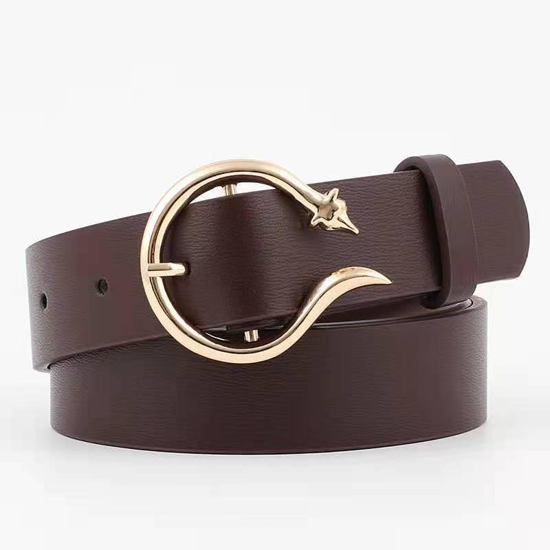Stylish Women's Wide Belt Fashionable Versatile Pu Leather Waist Strap For Any Outfit