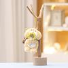 Budding Plush Pop Keychain Animal Bear Duck Pig Doll Pendant Gift Decoration