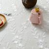 Romantic Lace Tablecloth Rectangular Polyester Fabric Home Decor Cover Perfect for Festive Occasions, Birthday Parties, and Weddings