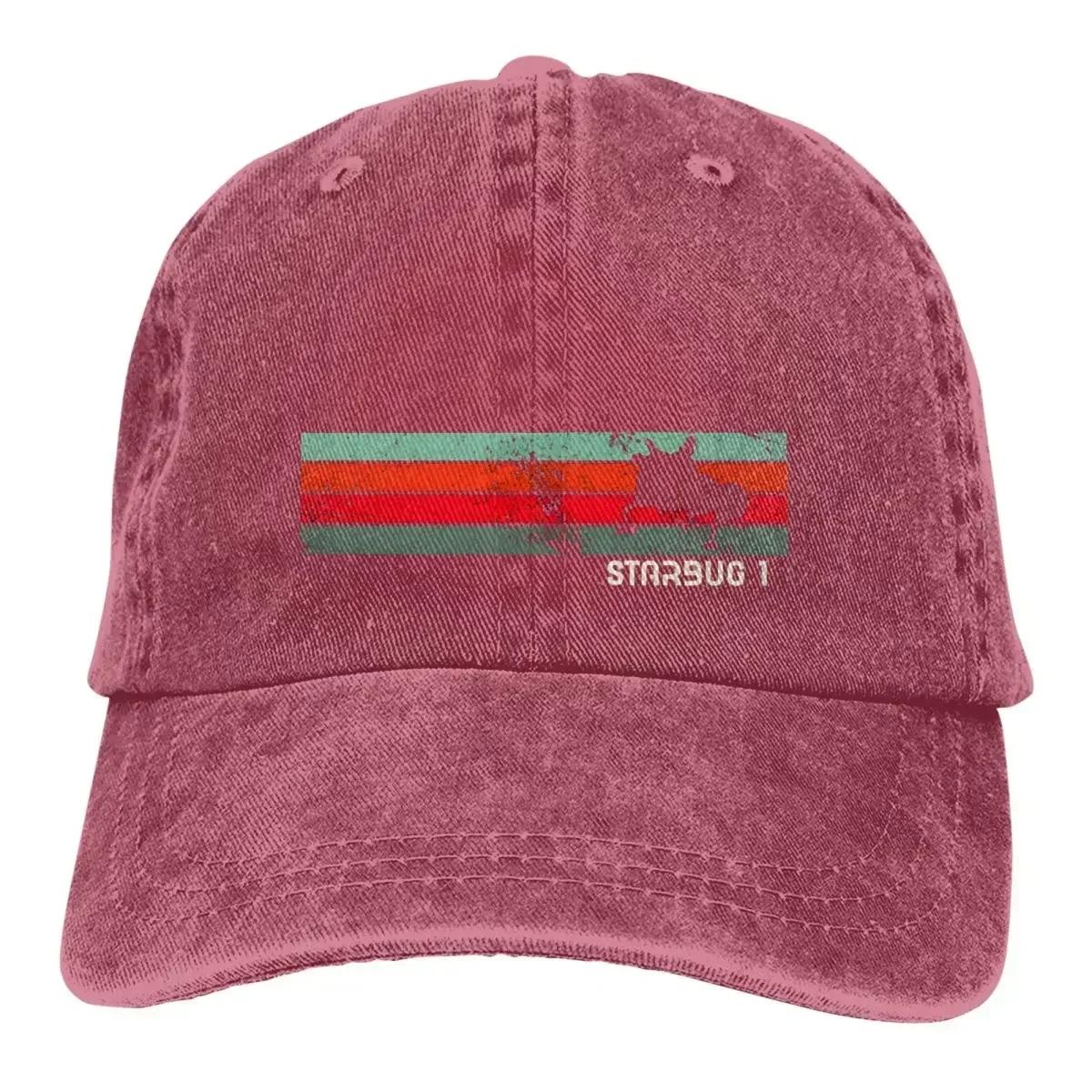 Washed Mens Baseball Cap Charming Trucker Snapback Caps Dad Hat Red Dwarf Golf Hats One Size