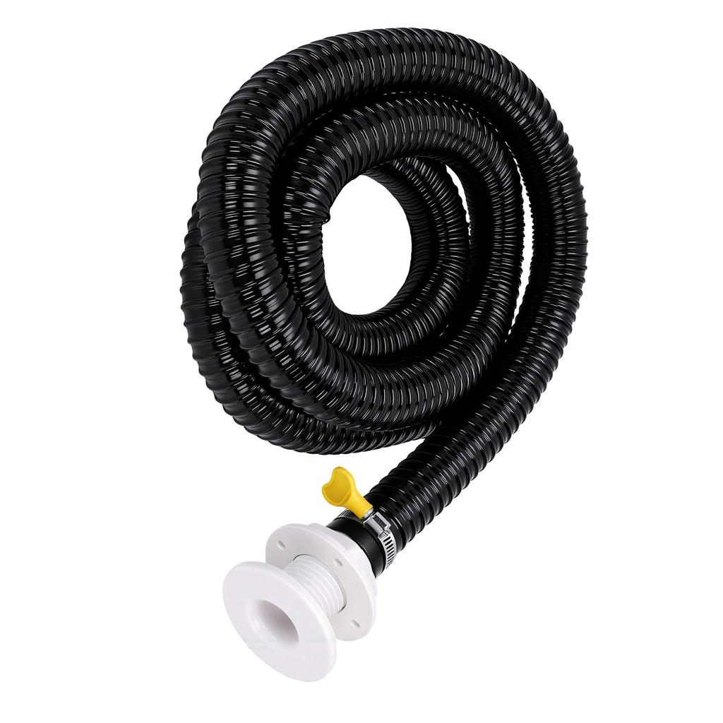 Bilge Pump Hose 1 1 8 Inch Marine Bilge Pump Plumbing Kit Easy Installation with 2 Stainless Steel Clamps