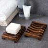 New Wood Soap Box Natural Wooden Bath Soap Holder Creative Fashion Tray Prevent Mildew Drain Box Kitchen Bathroom Washroom Tools
