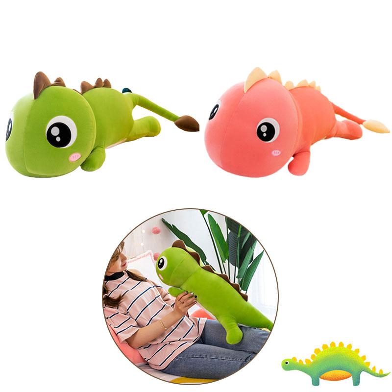 Dinosaur Eyed Big Plush Toy Cartoon Cloth Doll Pillow Office Room Decor Gifts