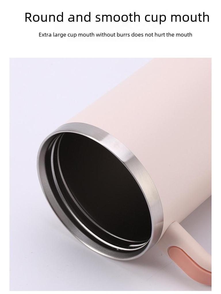 40oz Handle Ice Flask 304 Stainless Steel Insulated Car Cup