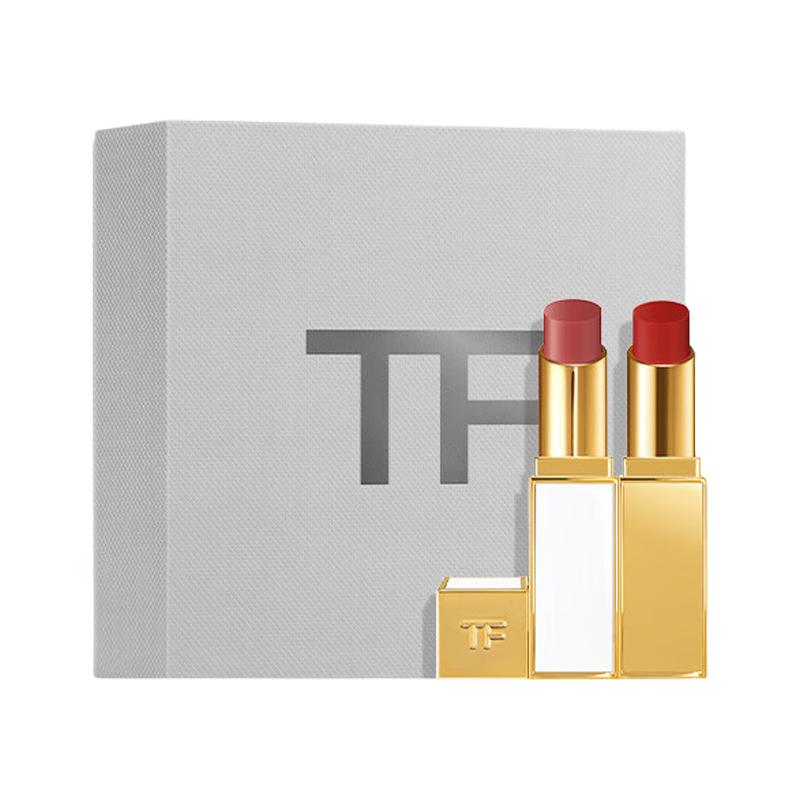 Tom Ford Lipstick 2 Piece Set Soleil Lip Balm 04+Ultra-Shine Lip Colour 03