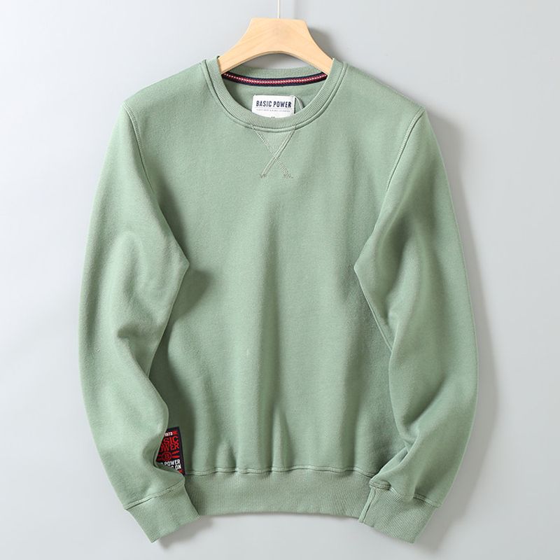 Thickened Fleece-lined Versatile Basic Casual Coat Sweatshirt
