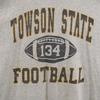 TOWSON STATE 90s Made in USA Old football Short sleeve T-shirt Men's Used