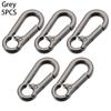 Push Trigger Plated Gate Bag Belt Buckle Carabiner Purses Handbags Snap Clasp Clip Spring Buckles