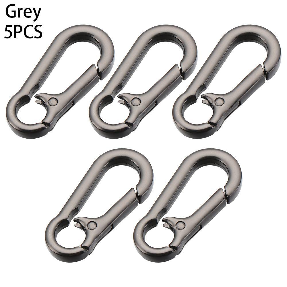 Push Trigger Plated Gate Bag Belt Buckle Carabiner Purses Handbags Snap Clasp Clip Spring Buckles
