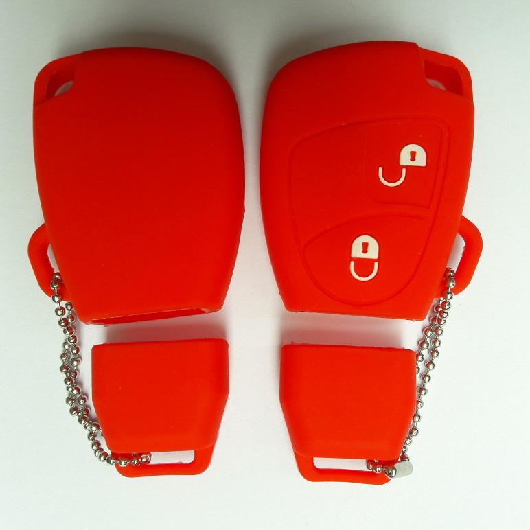 Fob Key Shell Silicon Car Key Case For Mercedes Benz B C E Ml S Clk Cl Cls Slk Class Sprinter 2 Button Remote Cover