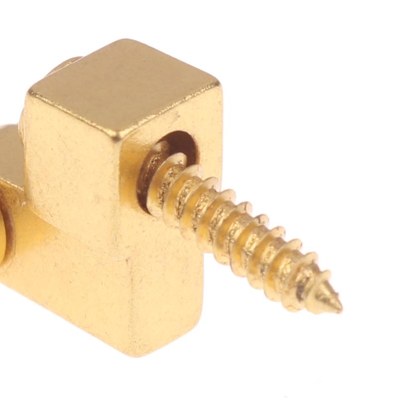 2pcs Ball Bearing String Retainer Electric Acoustic Guitar Headstock Locking String Guide Roller Retainer Guitar Parts