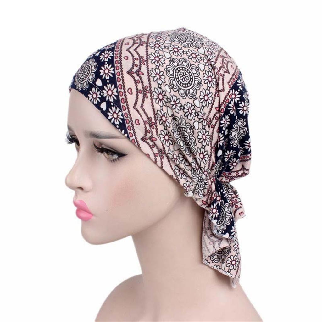 Comfortable Elastic Cancer Head Cover For Chemotherapy Patients Lightweight Cotton Headwear Accessory