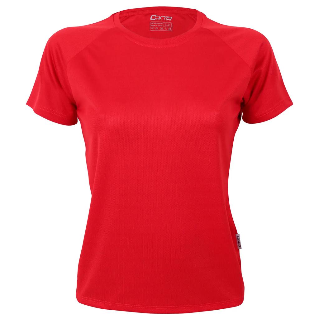 Cona Sports Womens/Ladies Rainbow Tech T-Shirt