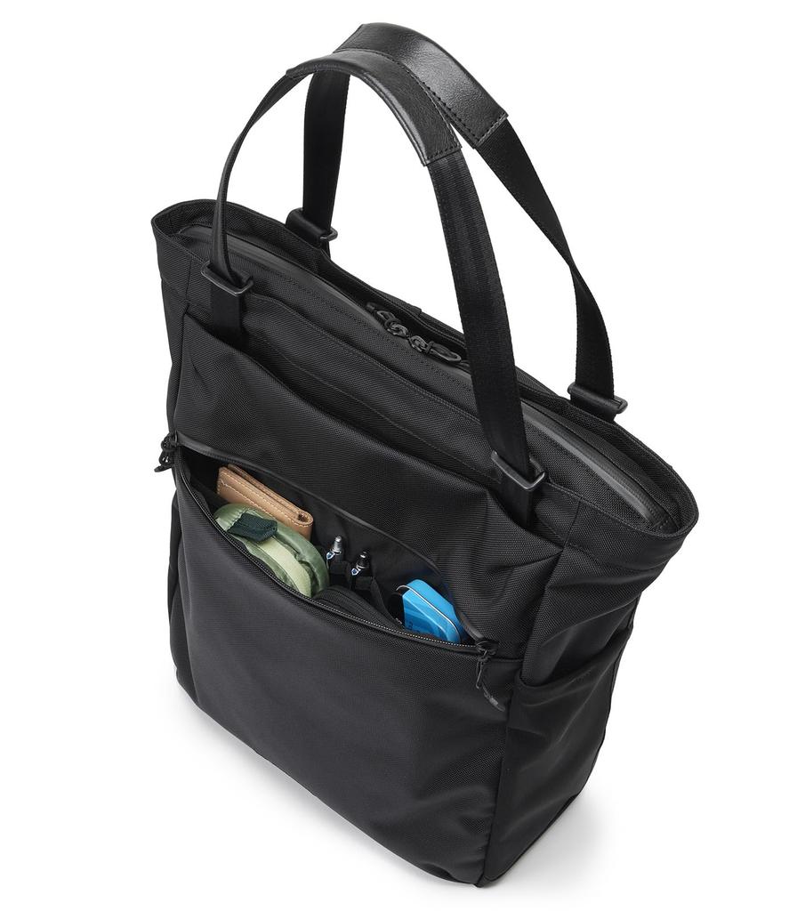 Tote Bag URBAN COMMUTER 2WAY TOTE BAG 3 HA Made in Japan Toyooka Bag Storage 18L BLACK [Beruf] PC/B4
