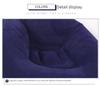 Inflatable Flocking Lazy Sofa Seat for Living Room