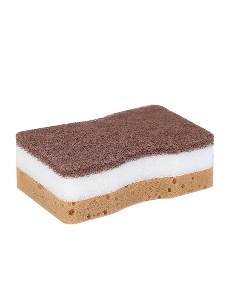 Cleaning Sponge Block, Sand Seaweed Sponge, High Density Sponge, Suitable For Kitchen, Bathroom, Cleaning Supplies