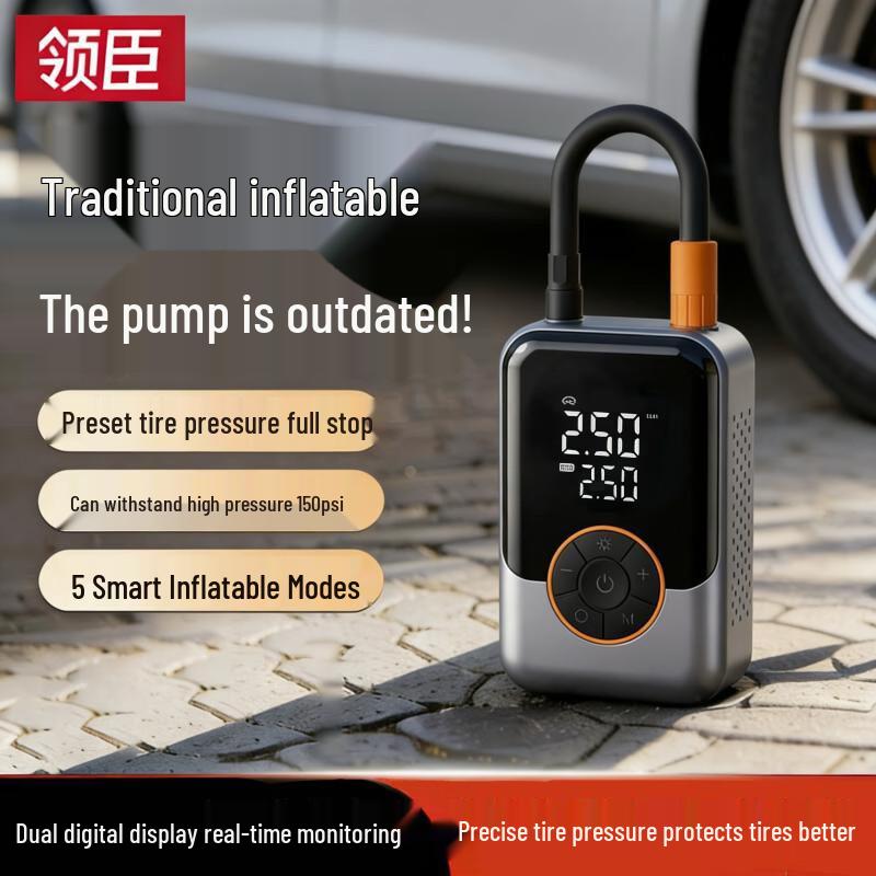 LINGCHEN Wireless Portable Car Tire Inflator 100W