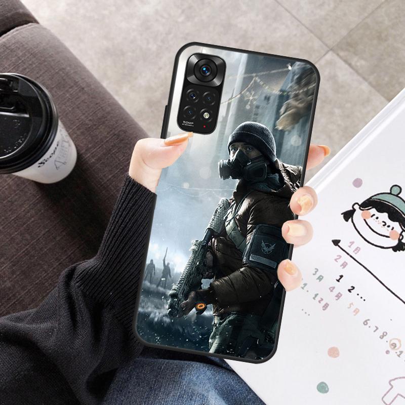 The Division 2 Case For Xiaomi Redmi Note 11 10 9 8 12 Pro 10S 11S 12S Cover For Redmi 9 10 10A 9C 10C 12C