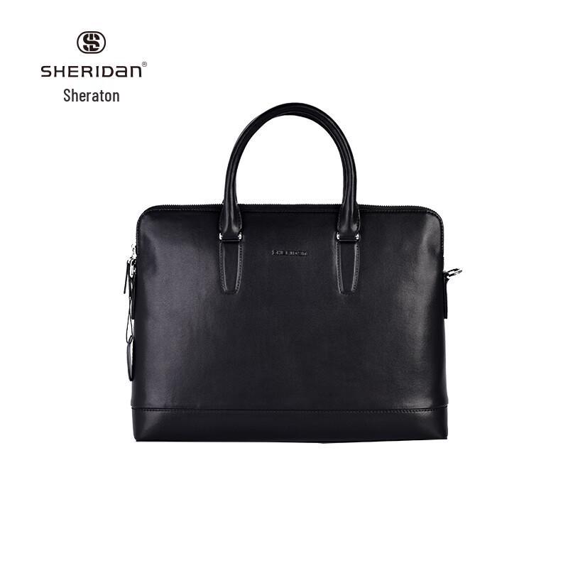 Мужская кожаная деловая сумка Sheraton NL171239S Medium (14-inch laptop)