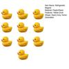10Pcs Little Yellow Duck Refrigerator Magnet Home Office Kitchen Locker Fridge Magnetic 3D Cartoon Duck Decoration Ornament
