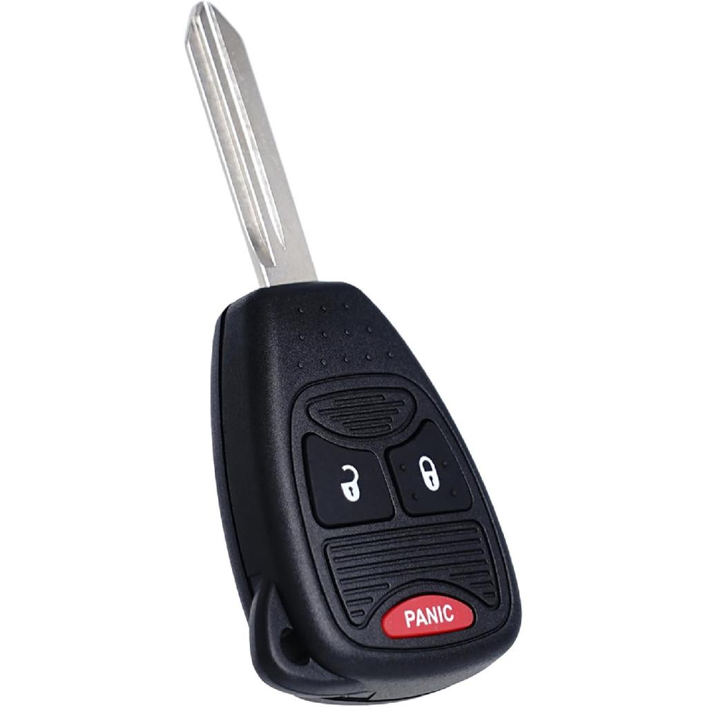 Keyless Entry Remote Control Key Fob Replacement Fits for Dodge Ram 1500 2500 3500 2006-2008 Dakota Magnum Durango Nitro Charger Avenger Caliber Jeep