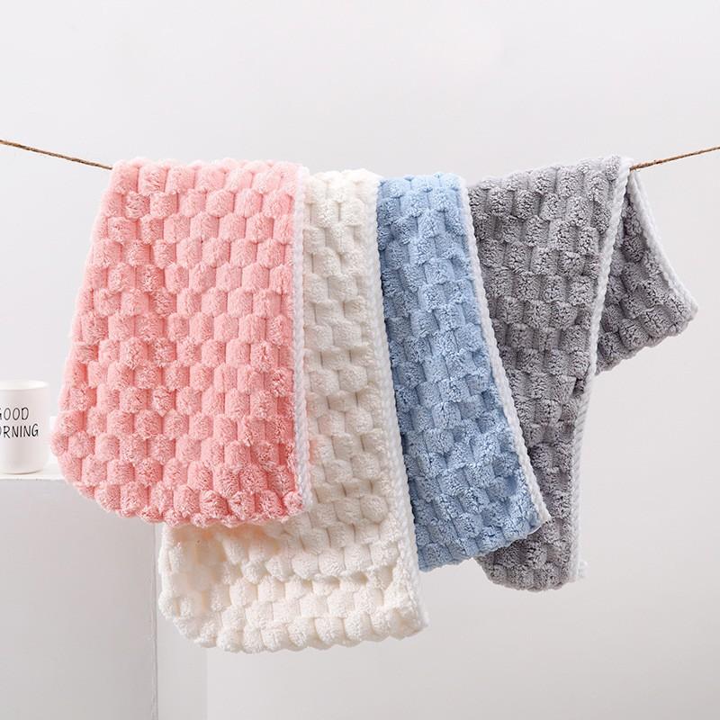 Premium Hair Towel Drying Hat Coral Cloud Wool Super Absorbent Fast Drying Home Spa Accessories