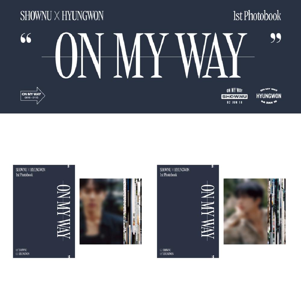 

Предзаказ 1-я фотовыставка SHOWNU X HYUNGWON Книга открыток ON MY WAY