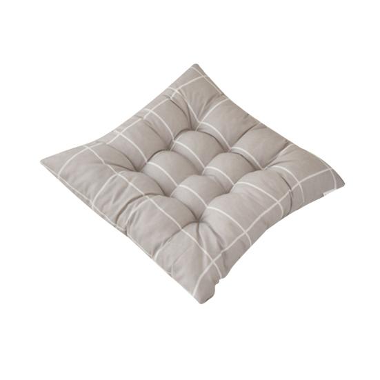 

Подушка на сиденье стула из нескользящей плотной ткани, подушка на сиденье для офисных стульев серый