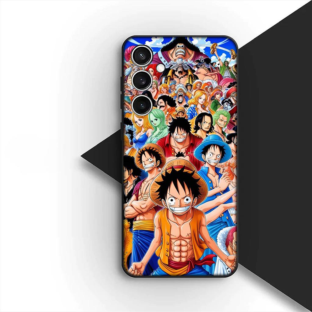 Cover for Samsung Galaxy S10 S8 S9 Plus A33 A34 A31 70 A71 A72 Note 20 9 8 S10E Casing Phone Case One Luffy Pieces Roronoa Zoro