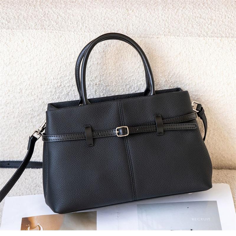 2026 New Genuine Leather Hand bag Ladies Real Cowhide Shoulder or Crossbody Bags Fashi Women Tote Handbag