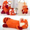 Disney Red Panda Plush Toy With Transforming Feature